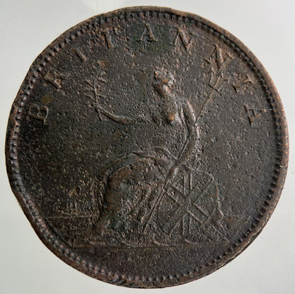 1807 George III 3rd Half - Penny Coin | Fine Collectable Grade