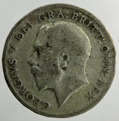 1920 George V Sixpence Silver Coin | Fair Grade