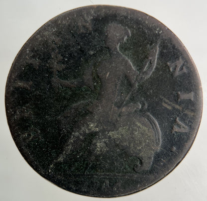 1746 George II 2nd Half - Penny Coin | Collectable Grade