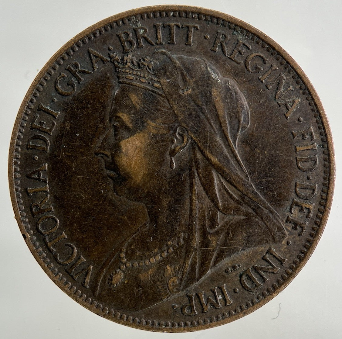 1895 Victoria Half - Penny Coin | Fine Collectable Grade