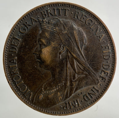 1895 Victoria Half - Penny Coin | Fine Collectable Grade