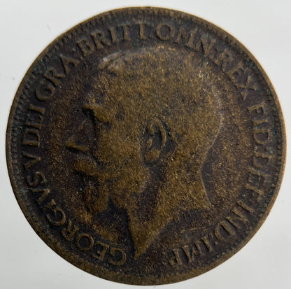 1916 George V Farthing Coin | Collectable Grade