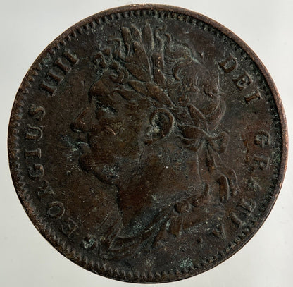 1822 George IV Farthing Coin | Collectable Grade
