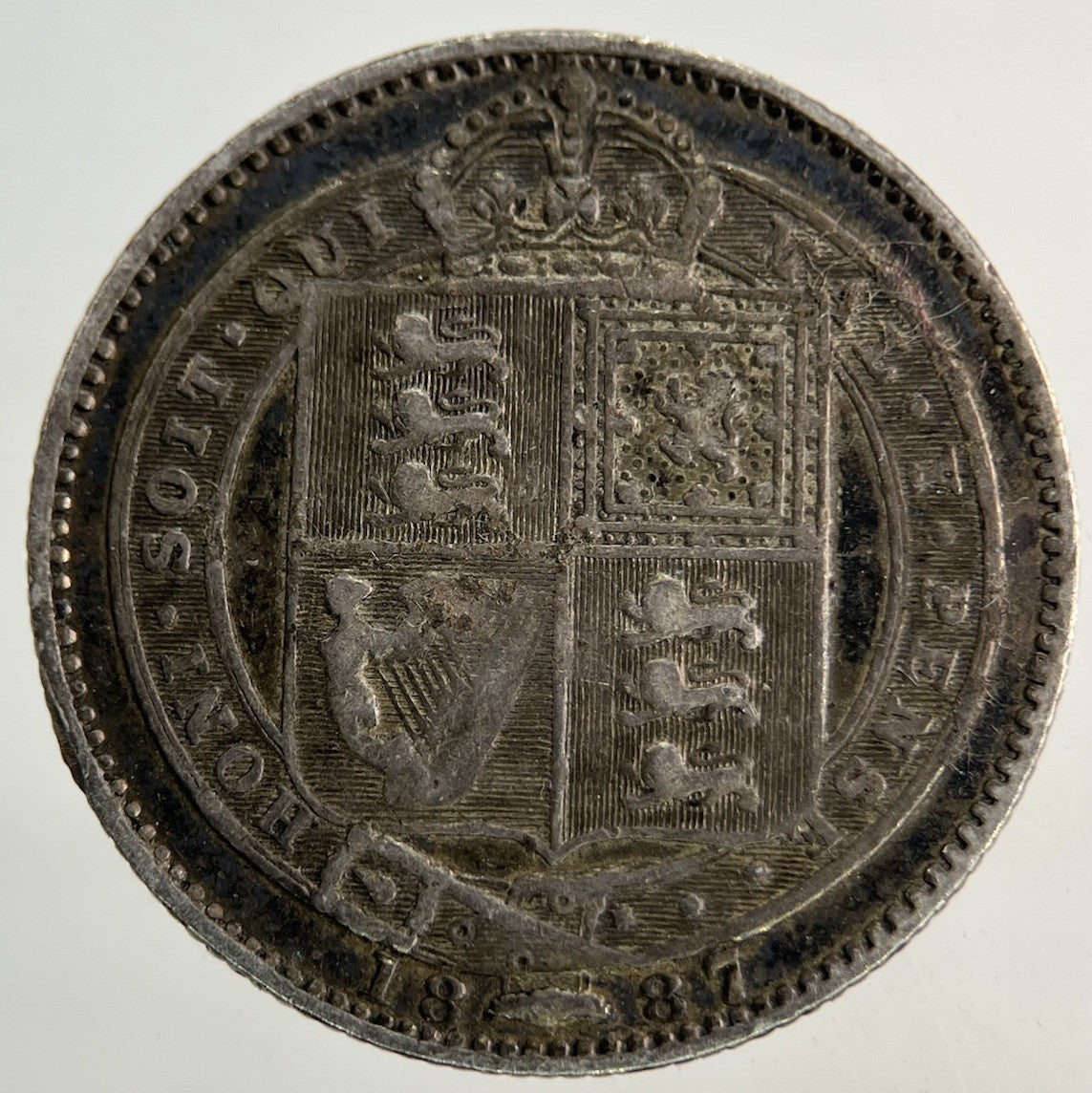 1887 Victoria Shilling Silver Coin | Collectable Grade