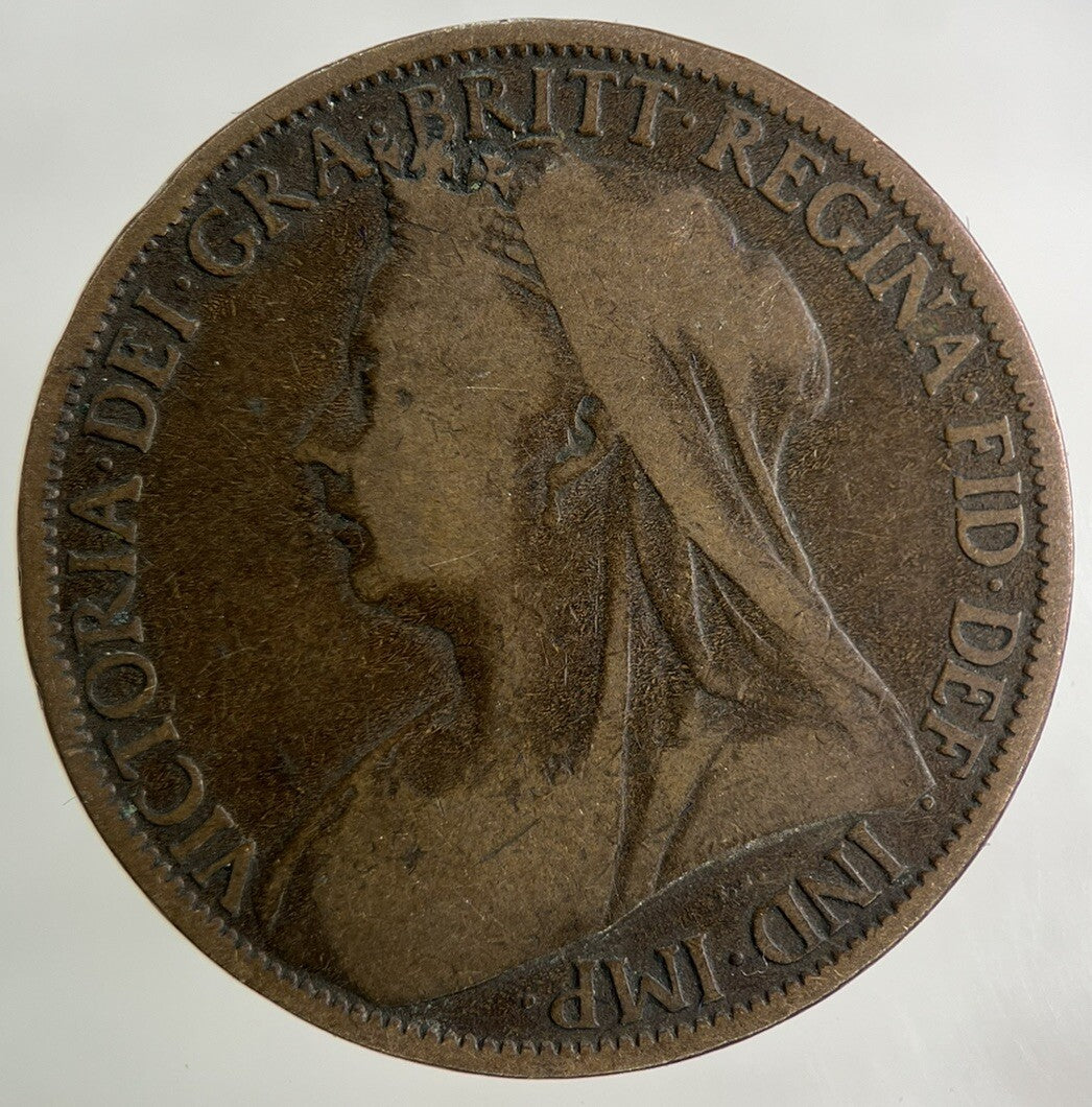 1901 Victoria One Penny Coin | Collectable Grade