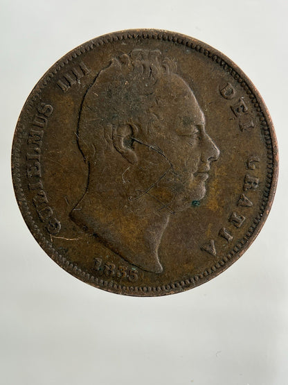 1835 William IV Farthing Coin | Collectable Grade