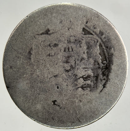 British George III 3rd Sixpence Silver Coin | Fair Grade