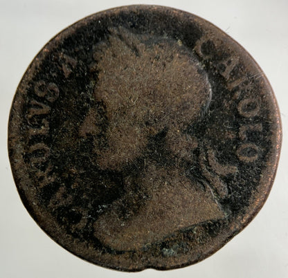 1672 Charles II 2nd Farthing Coin | Collectable Grade