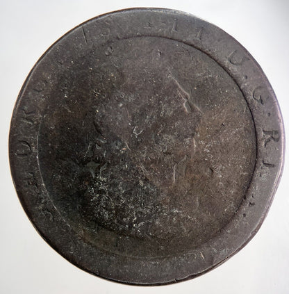 1797 George III 3rd Cartwheel One Penny Coin | Collectable Grade | a9059