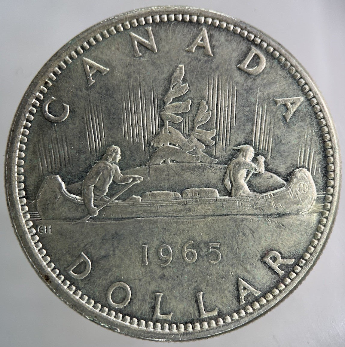 1965 Canada One Dollar Silver Coin | Fine Collectable Grade
