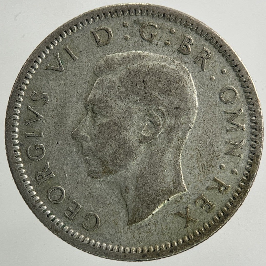 1943 George VI Sixpence Silver Coin | Collectable Grade