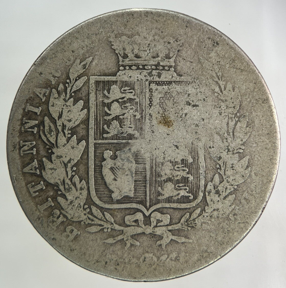 1874 Victoria Half - Crown Silver Coin | Collectable Grade