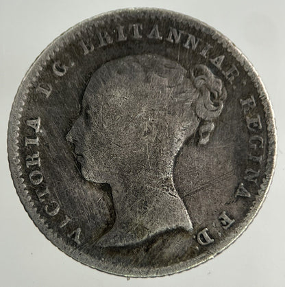 1842 Victoria Groat Four - Pence Silver Coin | Fine Collectable Grade