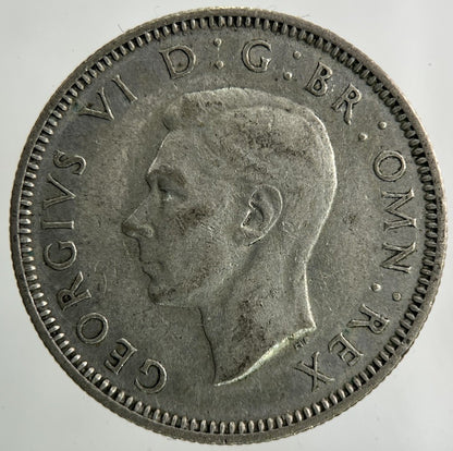 1946 George VI Shilling Silver Coin | Fine Collectable Grade