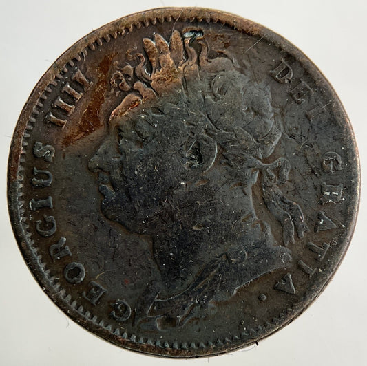 1825 George IV Farthing Coin | Collectable Grade