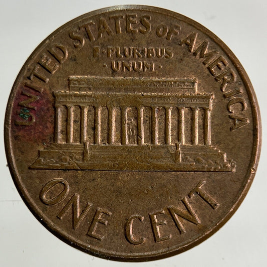 1972 - D US USA Lincoln One Cent Coin | Fine Collectable Grade