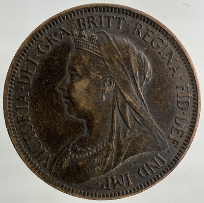 1896 Victoria Half - Penny Coin | Very High Grade