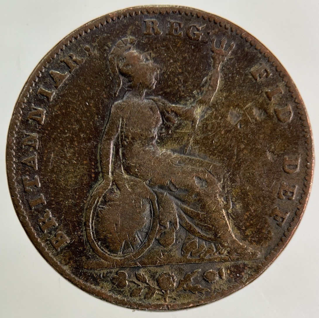 1845 Victoria Farthing Coin | Collectable Grade