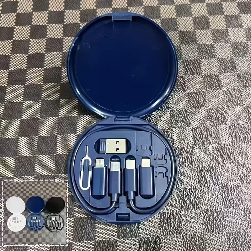 5 in 1 Charging Kit Multiple Adapters Type C/A/Micro/Lightning iPhone Samsung