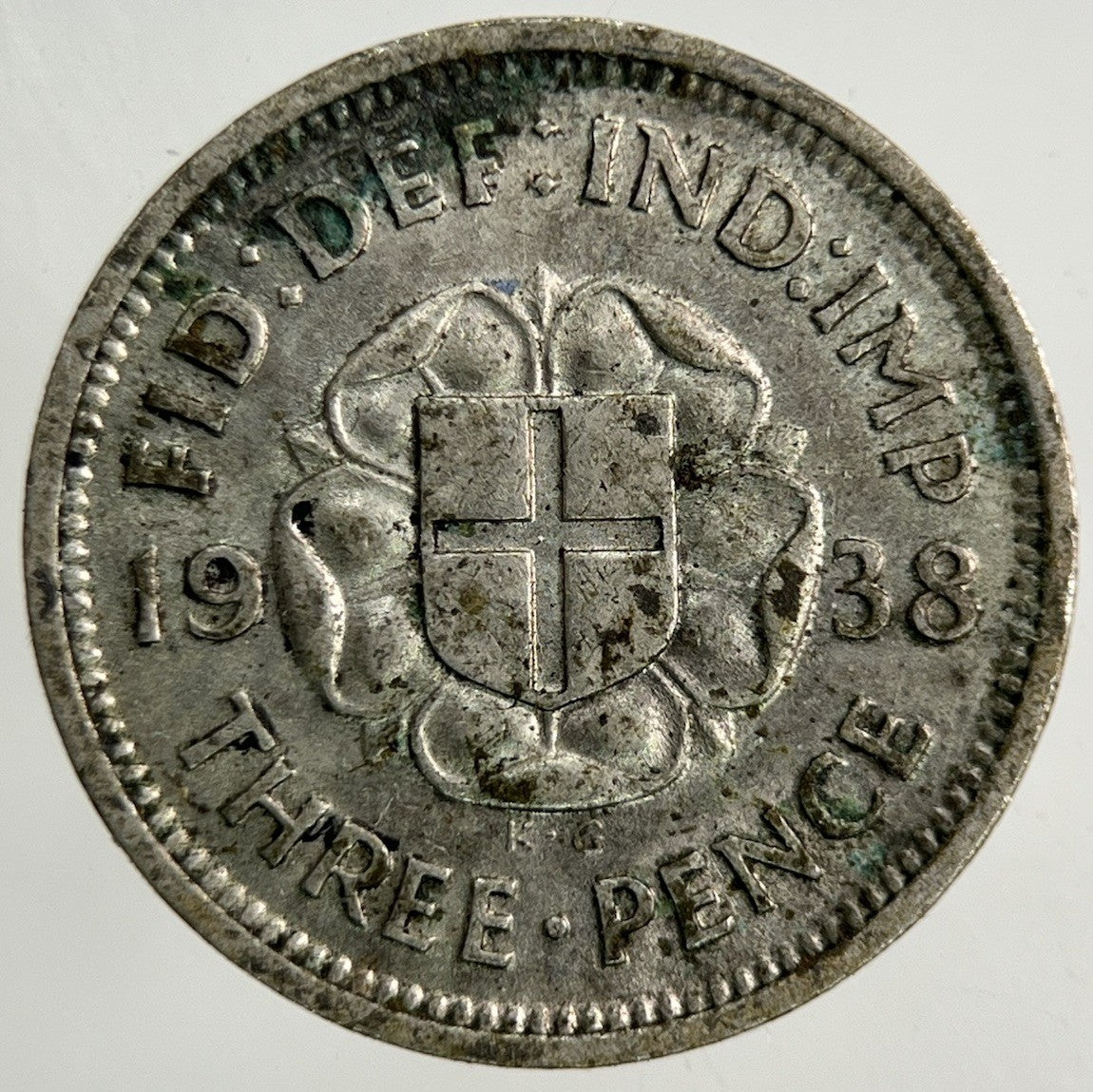 1938 George VI Threepence Silver Coin | Collectable Grade