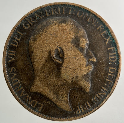 1904 Edward VII Half - Penny Coin | Collectable Grade