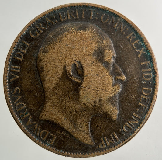 1904 Edward VII Half - Penny Coin | Collectable Grade