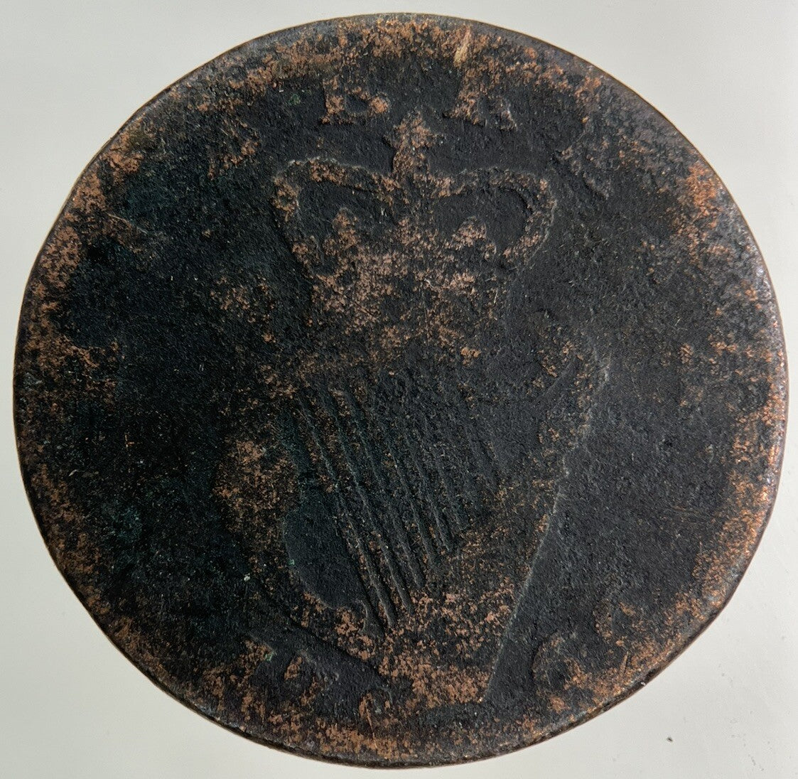 1766 Irish Half - Penny Coin | Collectable Grade