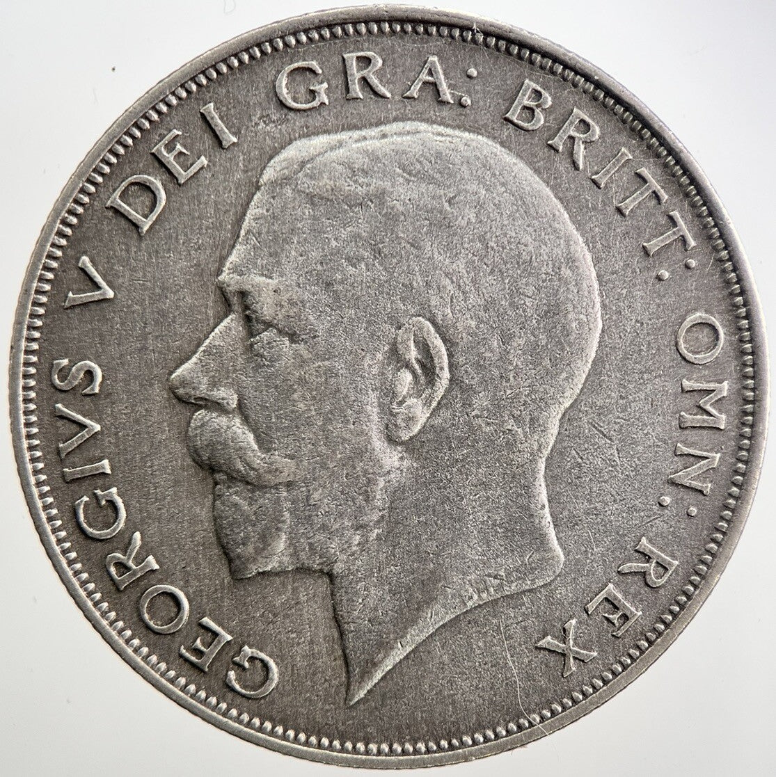 1921 George V Half - Crown Silver Coin | Very High Grade