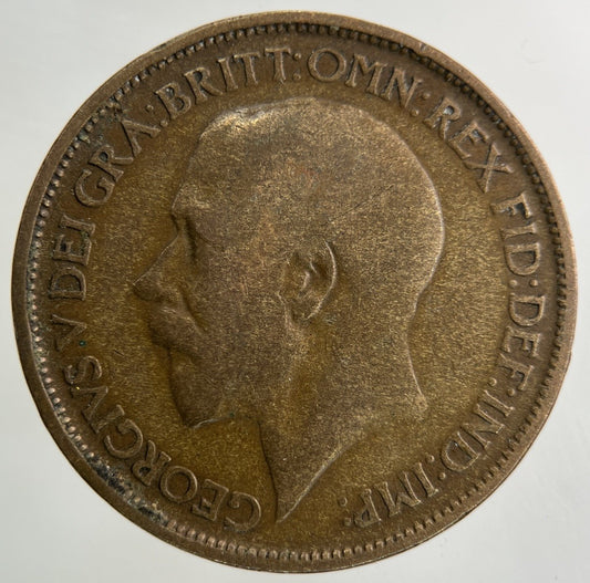 1911 George V Half - Penny Coin | Fair Grade
