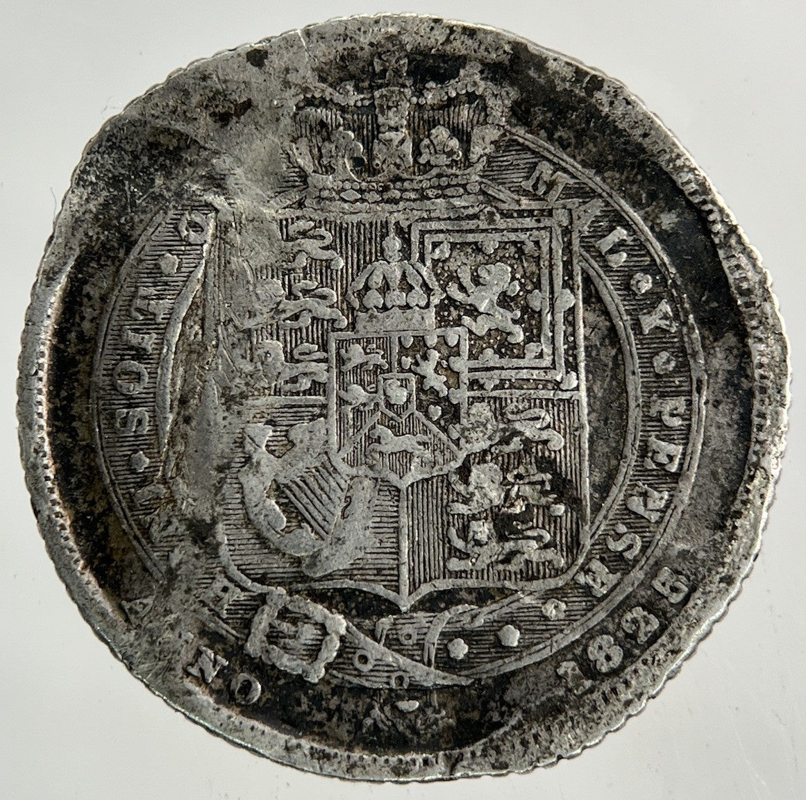 1825 George IV Sixpence Silver Coin | Collectable Grade