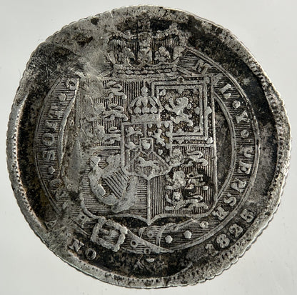1825 George IV Sixpence Silver Coin | Collectable Grade
