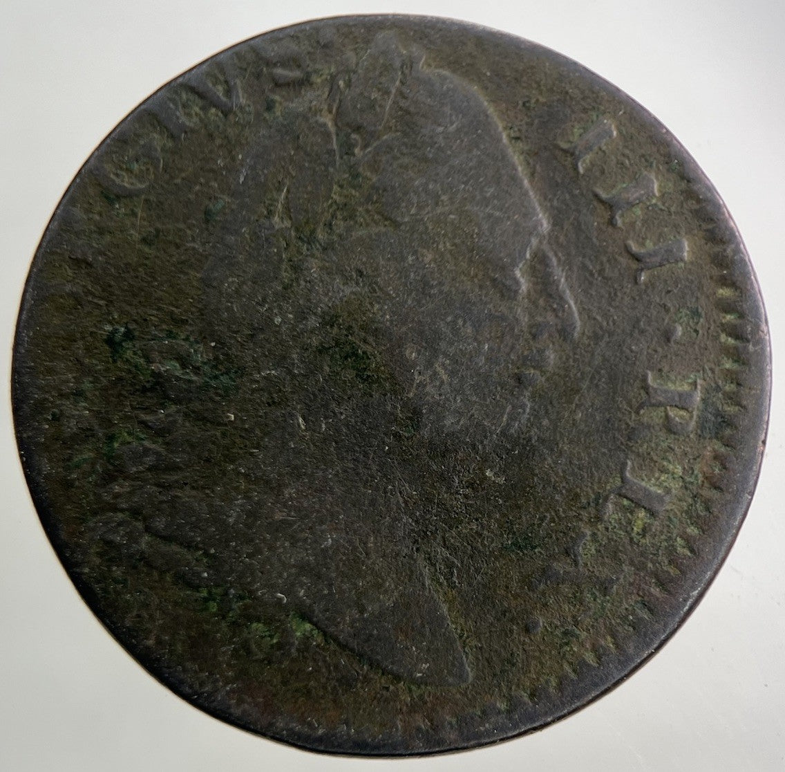 1775 Irish Half - Penny Coin | Collectable Grade