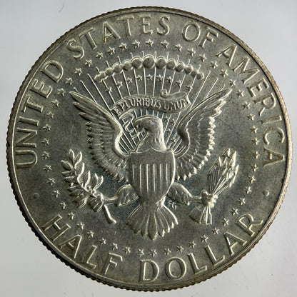 1969 - D US USA Kennedy Half Dollar Silver Coin | Fine Collectable Grade