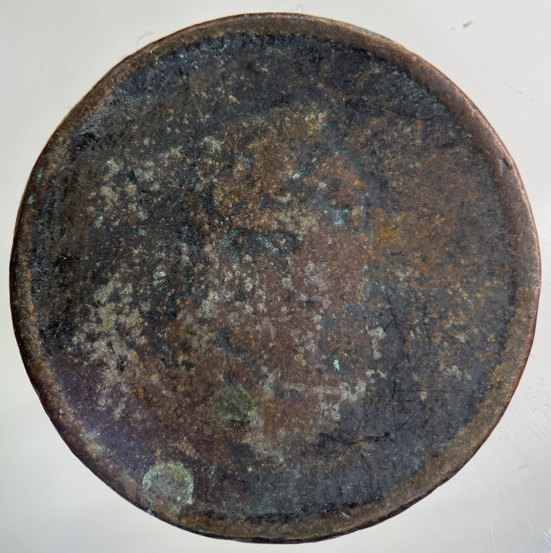 1805 Irish Ireland One Penny Coin | Fair Grade
