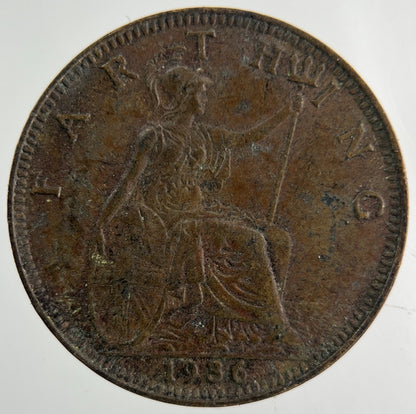 1936 George V Farthing Coin | Collectable Grade
