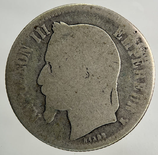 France 1 Franc Silver Coin | Fair Grade