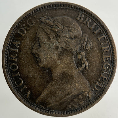 1893 Victoria Farthing Coin | Collectable Grade
