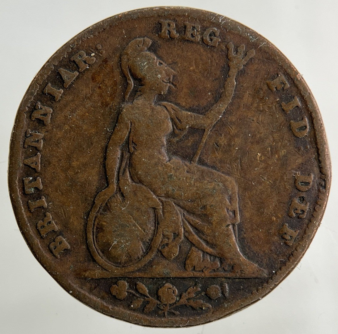 1839 Victoria Farthing Coin | Collectable Grade