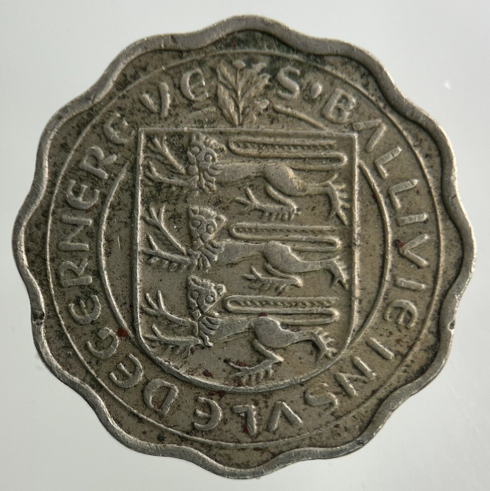1959 Guernsey Three - Pence Coin | Fine Collectable Grade