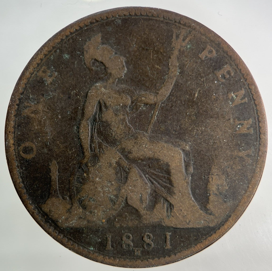 1881 - H Victoria One Penny Coin | Collectable Grade