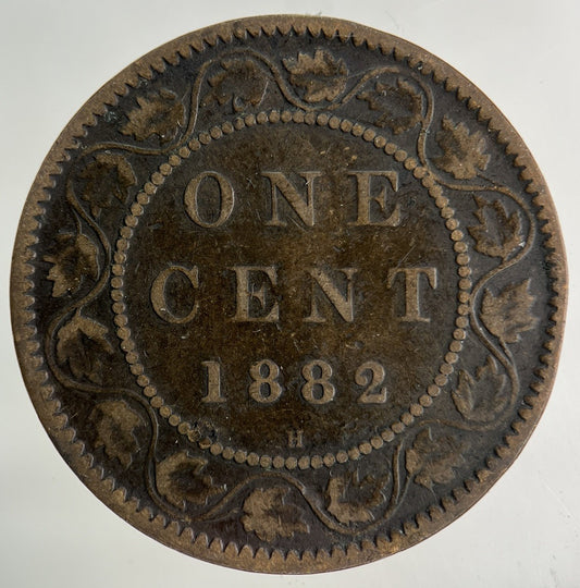1882 - H Canada One Cent Coin | Collectable Grade