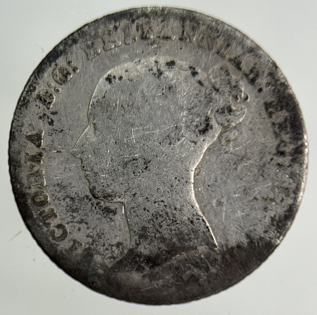 1842 Victoria Four - Pence Groat Silver Coin | Collectable Grade