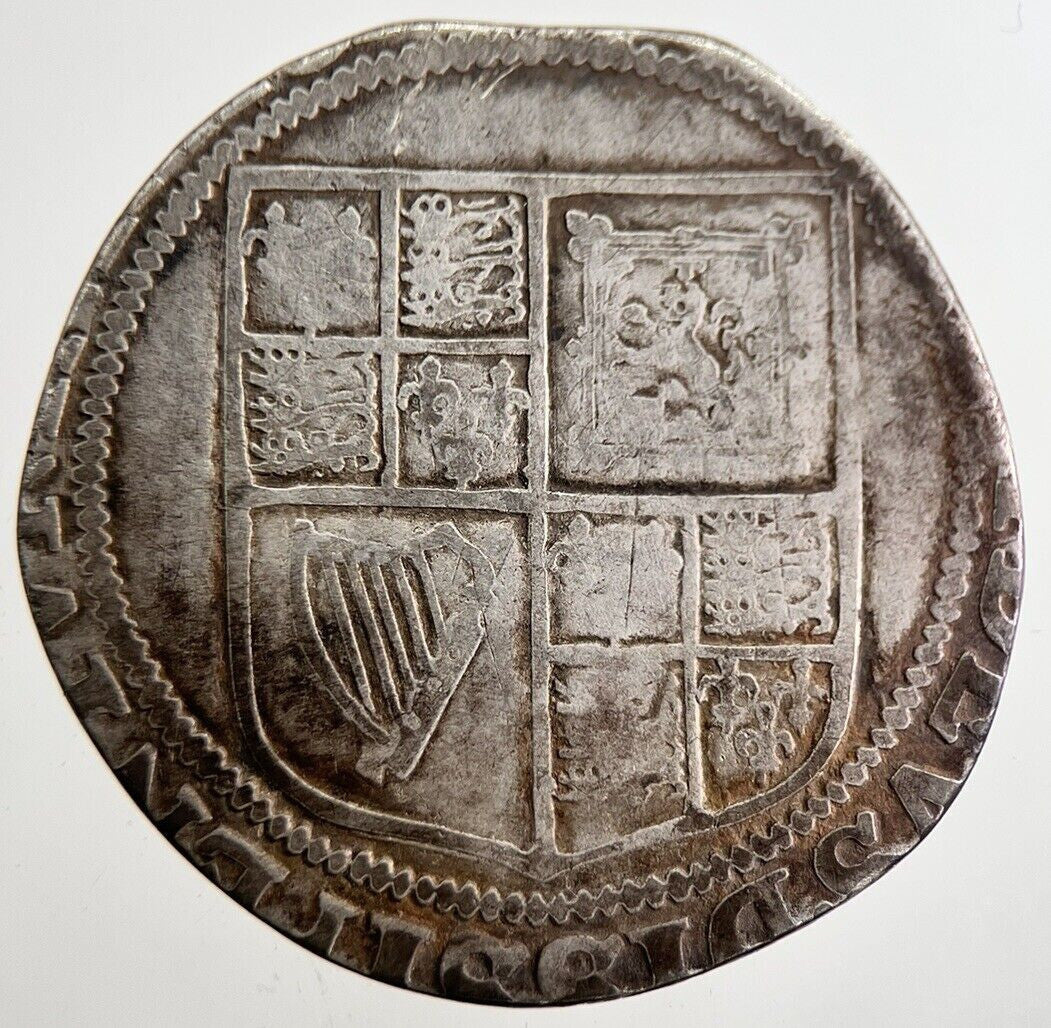 James I 1st Silver Shilling Hammered Coin | Collectable Grade | a8920