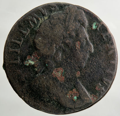 1699 William III 3rd Farthing Coin | Fine Collectable Grade