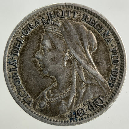 1899 Victoria Threepence Silver Coin | Very High Grade