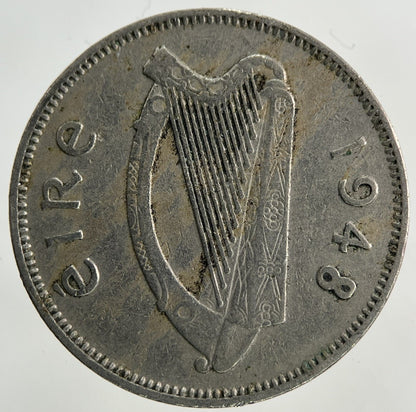 1948 Irish Sixpence Coin | Fine Collectable Grade
