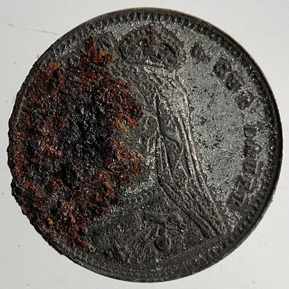1800’s Victoria Toy Money Coin Token | Fine Collectable Grade | a9142