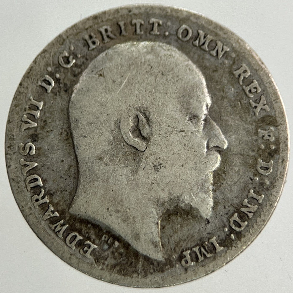 1902 Edward VII Threepence Silver Coin | Collectable Grade