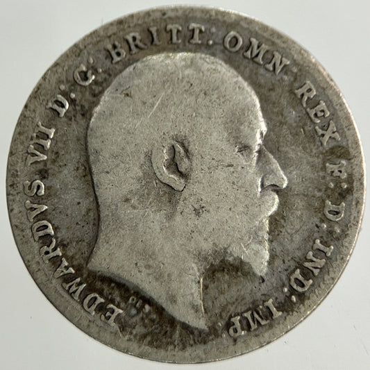 1902 Edward VII Threepence Silver Coin | Collectable Grade