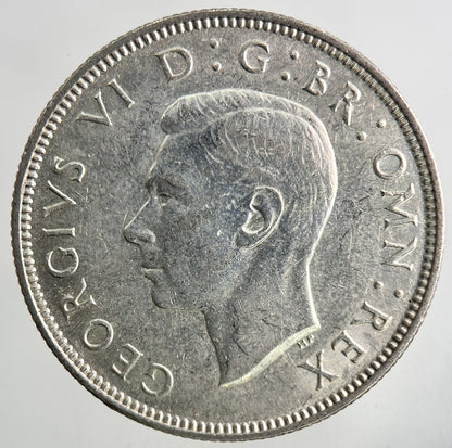 1939 George VI Florin Silver Coin | Very High Grade